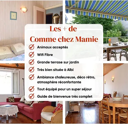 Comme Chez Mamie - Terrasse - Proche Centre 公寓