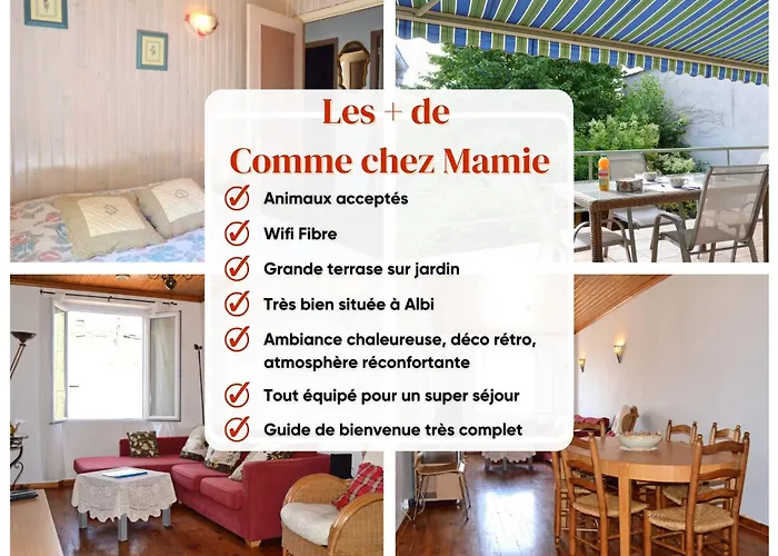 Comme Chez Mamie - Terrasse - Proche Centre 公寓